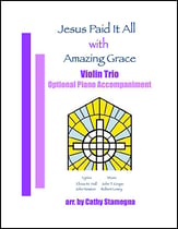 Jesus Paid It All, with Amazing Grace P.O.D. cover